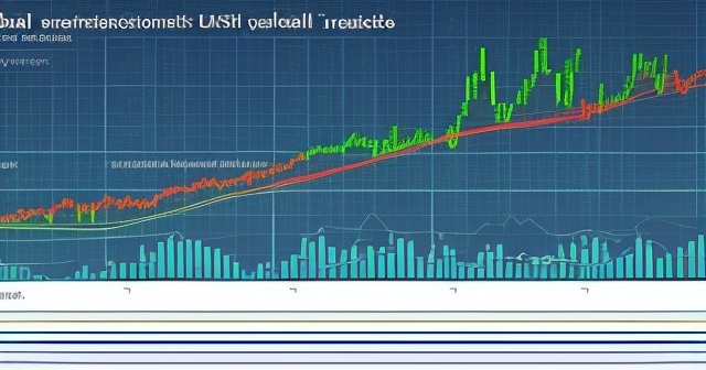 一組經濟指標的圖表,顯示出市場狀況的變化
