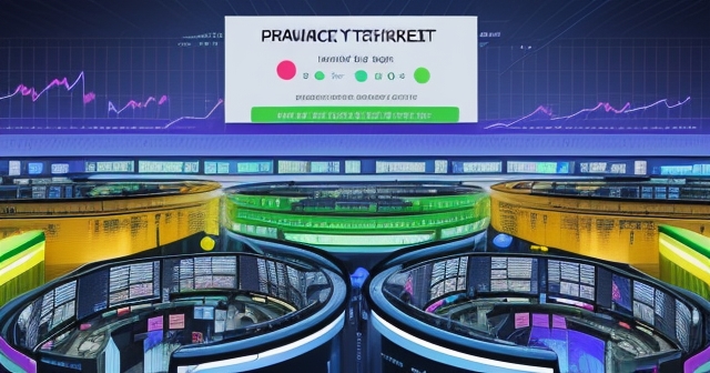 熱鬧的股票交易所