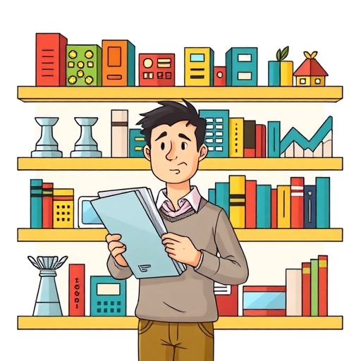 多種不同類型的ETF展示在架子上