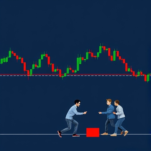 市場力量如同拔河比賽的平衡狀態