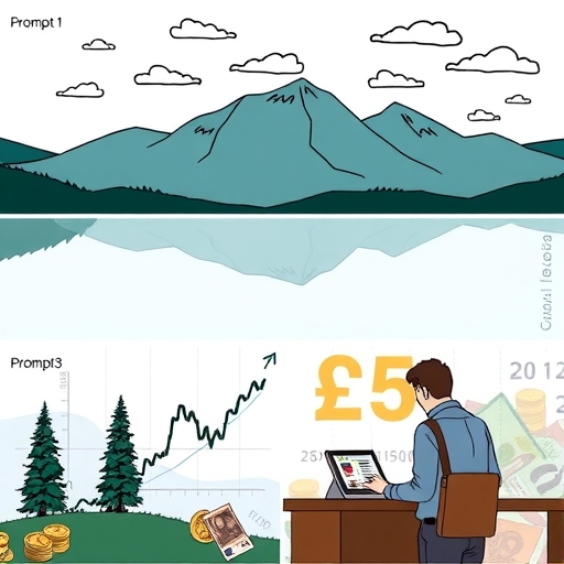 展示一個金融圖表,顯示瑞士法郎的波動情況。