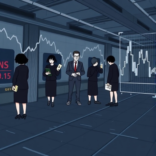 一個陰雲密布的市場，英鎊匯率下跌。