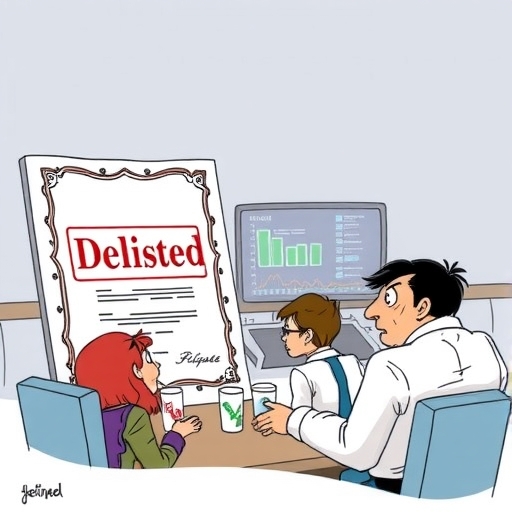 一群人討論下市股票的影響