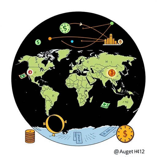 全球金融趨勢的插圖