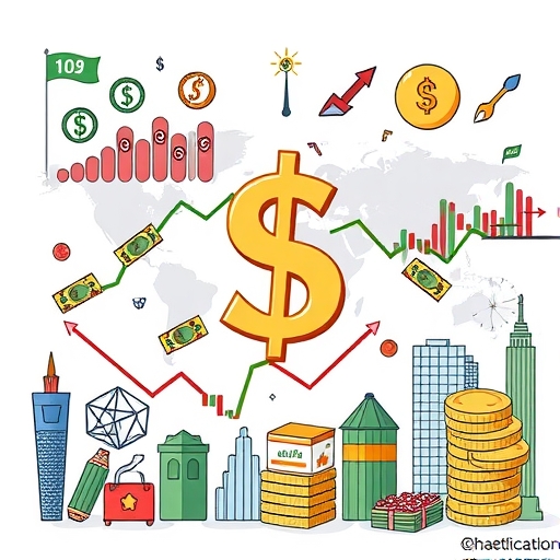 美元價值波動的插圖