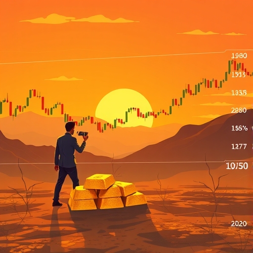 投資者分析黃金市場趨勢