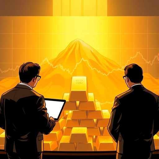 一位投資業內專家正在討論黃金的價值。