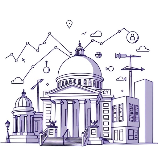 全球金融趨勢的插圖