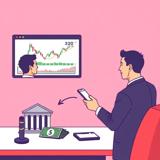 一位交易者正在MT5平台上分析圖表