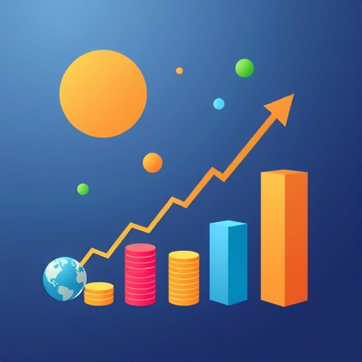 呈現多元資產配置的投資策略圖