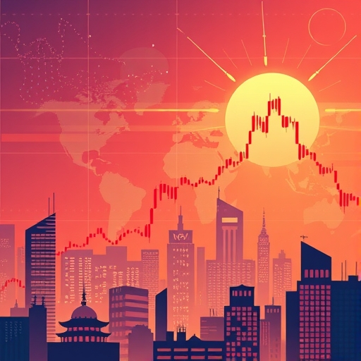 一張描繪全球外匯交易時間重疊的插圖，顯示不同時區的市場活動。