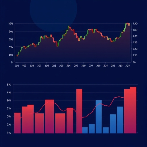 顯示金融市場技術分析圖表