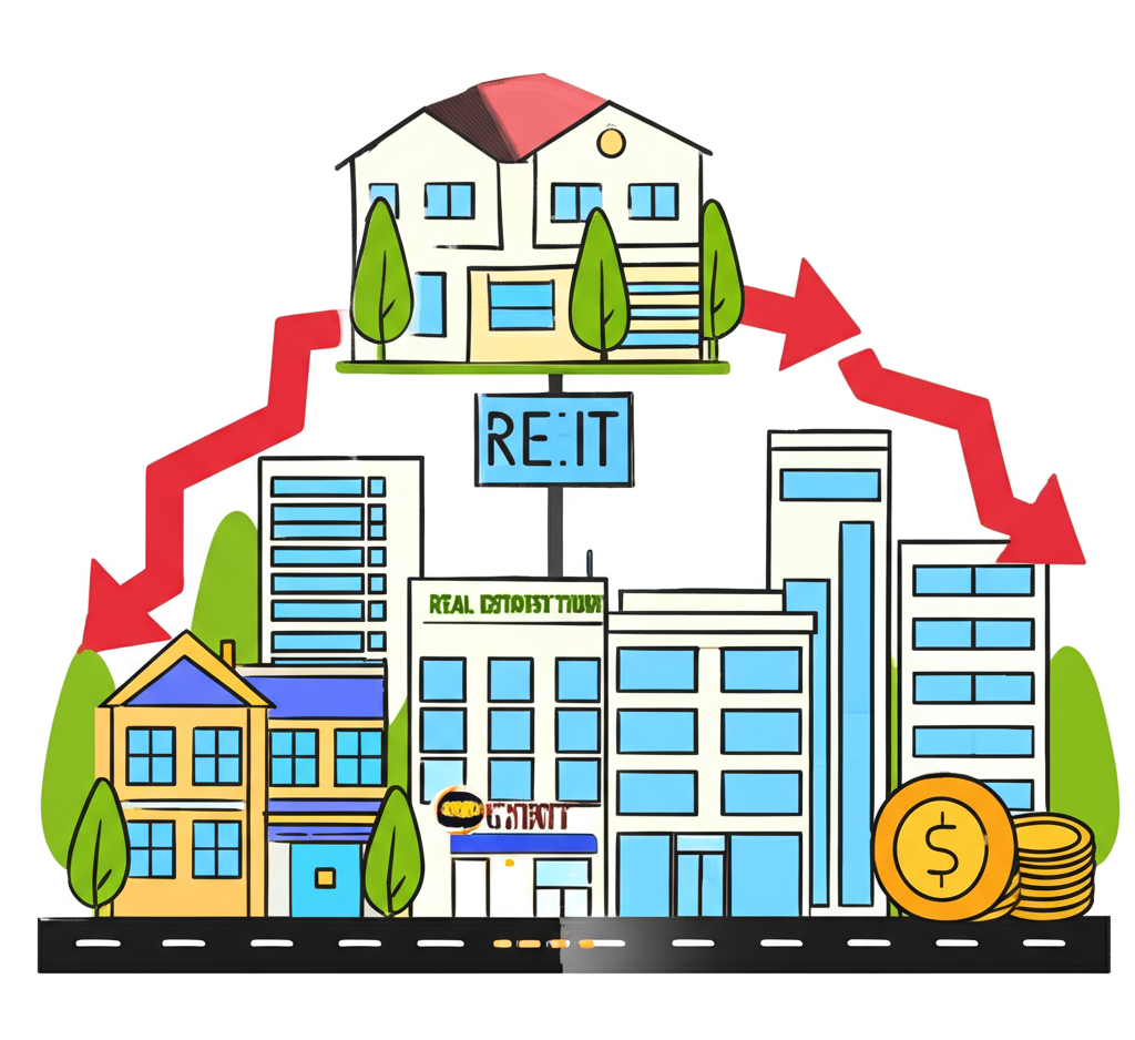 REITs 不動產投資信託概念插圖