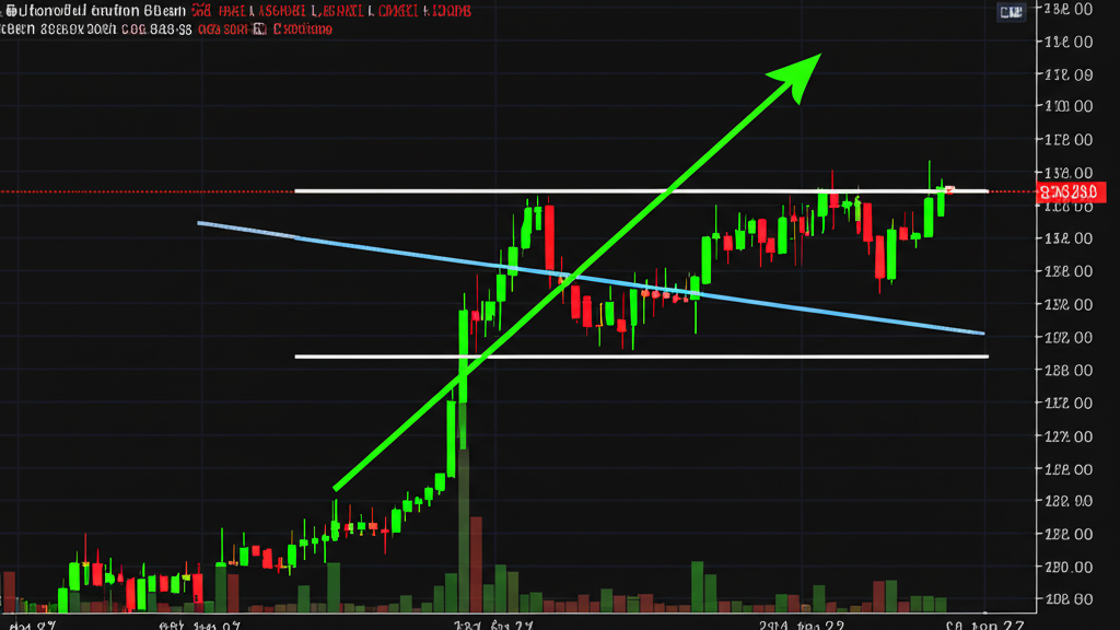 金融市場分析工具代表支撐阻力與目標價格的插圖