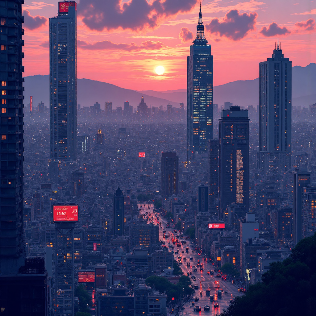 台灣城市景觀與交易終端的風格化像素藝術插圖,象徵本地日內交易機會