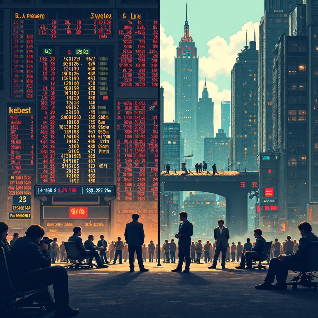 股市交易員對強勁經濟消息的反應與美元走勢變化,展示因果關係